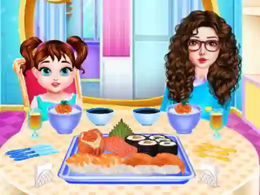 Igra Baby Taylor Sushi Cooking spletu