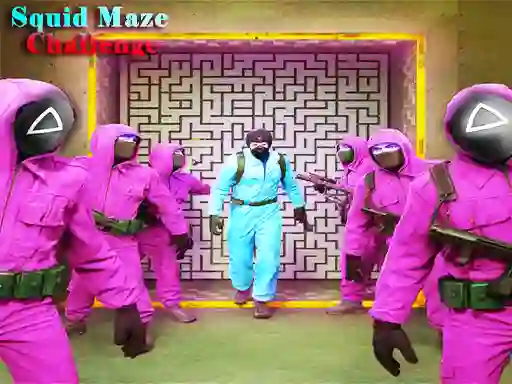 Igra Squid Maze Challenge spletu