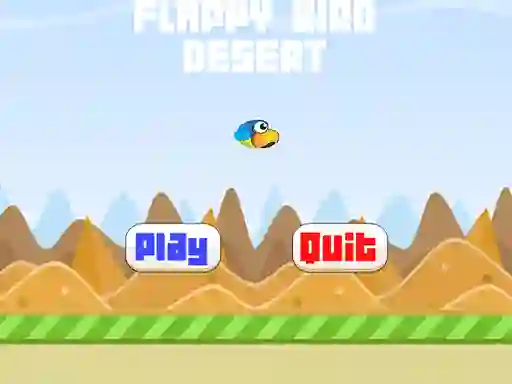 Igra FLAPPY BIRD DESERT spletu