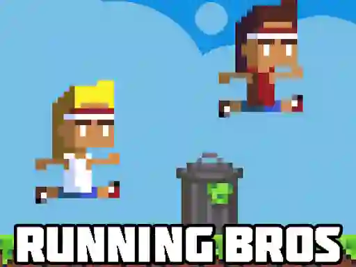 Igra Retro Running Bros spletu