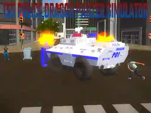 Igra 155 Police Dragon Panzer Simulator spletu