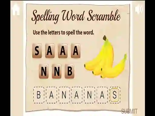 Igra Spelling Word Scramble spletu