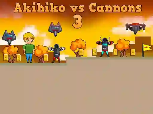 Igra Akihiko vs Cannons 3 spletu