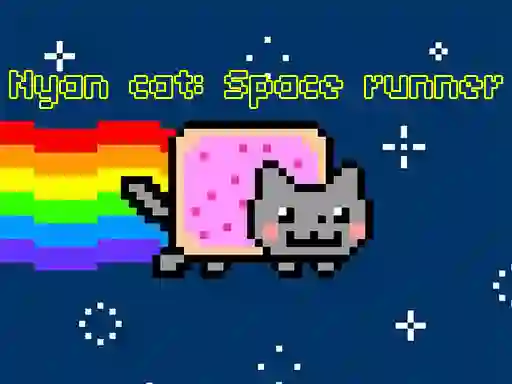 Igra Nyan Cat: Space runner spletu