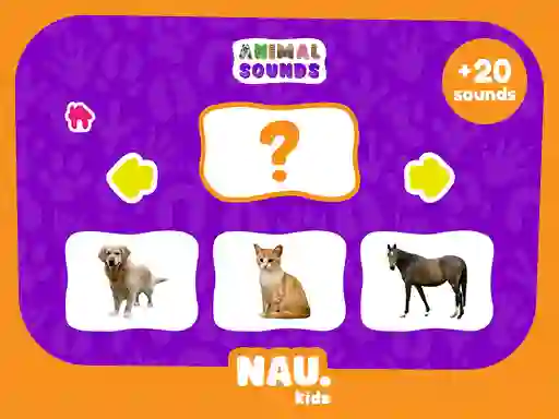 Igra Animal Sounds spletu
