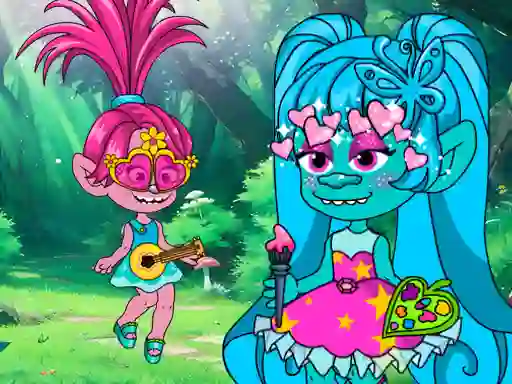 Igra Chibi Troll Fashion Maker spletu