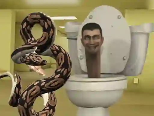 Igra Python Snake Kill Skibidi Toilet Backrooms spletu