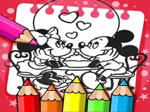 Igra Mickey Mouse Coloring Book spletu