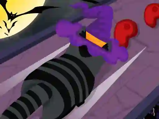 Igra Halloween Run Cat Evolution spletu
