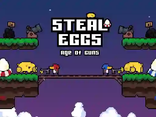Igra Steal Eggs Age of Guns spletu