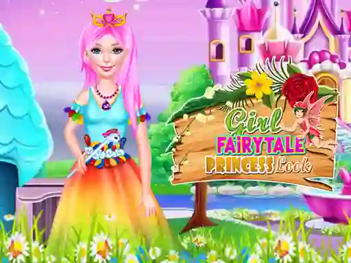 Igra Girl Fairytale Princess Look spletu
