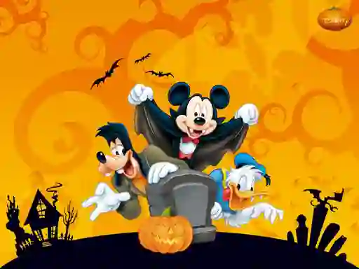 Igra Disney Halloween Jigsaw Puzzle spletu
