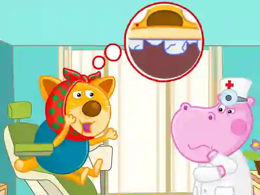 Igra Hippo Dentist spletu