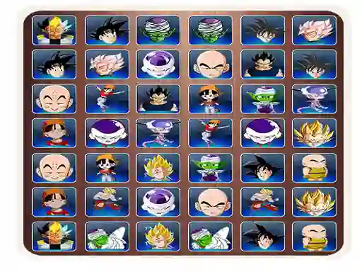 Igra ?Find The Dragon Ball Z Face spletu