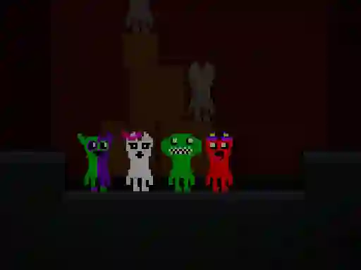 Igra Horror Ban Ban 1 2 Player Parkour spletu