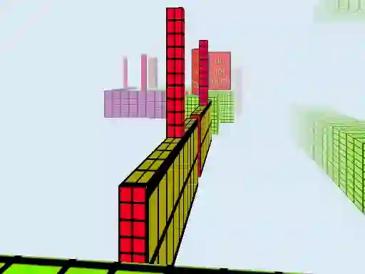 Igra Bloxy Block Parkour spletu