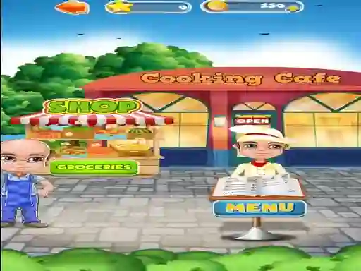 Igra Cooking Cafe spletu