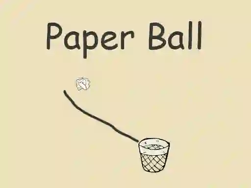 Igra Paper Ball spletu