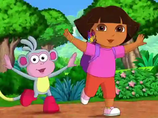 Igra Dora The Explorer Coloring spletu