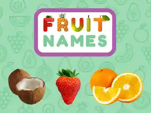 Igra Fruit Names spletu