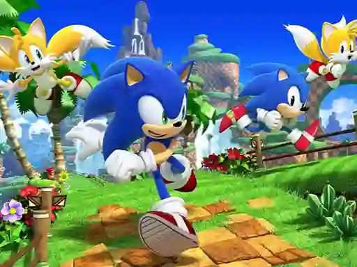 Igra Sonic Adventure Run spletu