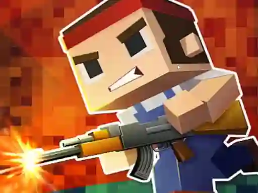 Igra Blocky Shooting Swat Multiplayer spletu