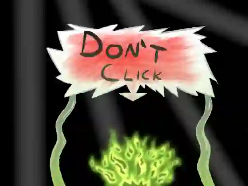 Igra Don`t click spletu