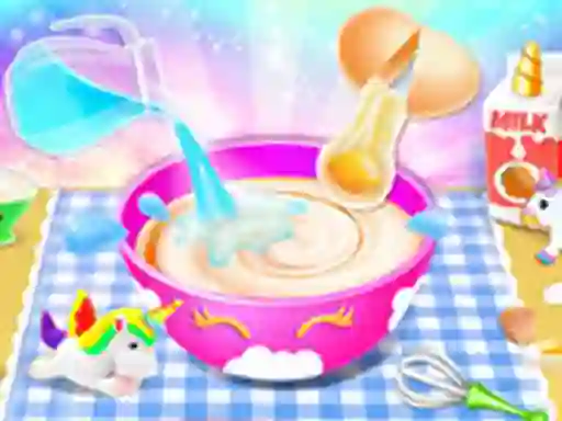 Igra Unicorn Cake Make spletu