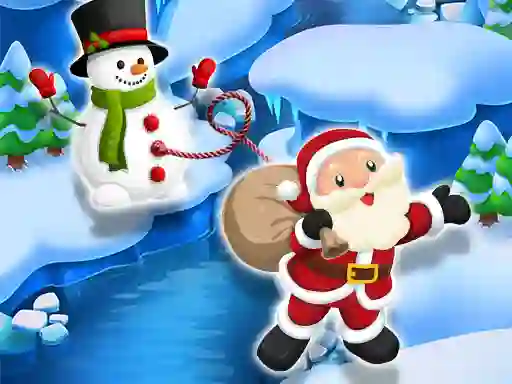 Igra Santa SnowMan Jump spletu