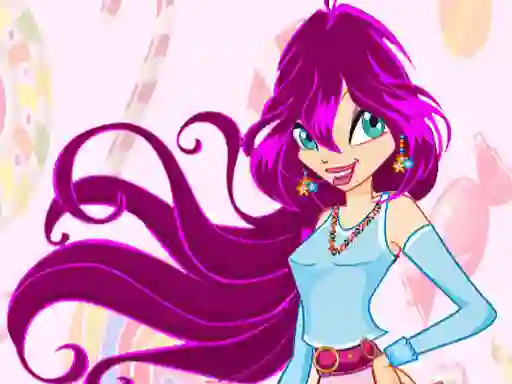 Igra Winx Candy Girl spletu