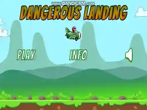 Igra Dangerous Landing spletu