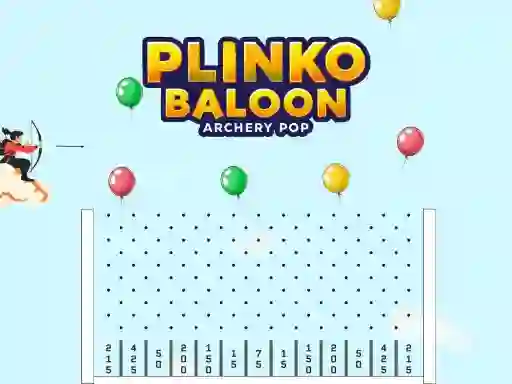 Igra Plinko Ballon Archery Pop spletu