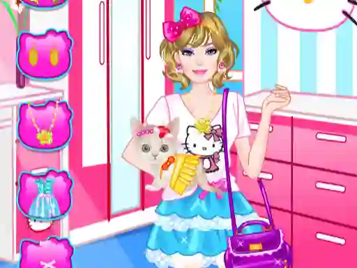 Igra Barbie With Kitty spletu