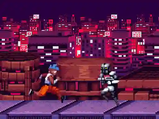 Igra Endless Cyberpunk Runner spletu