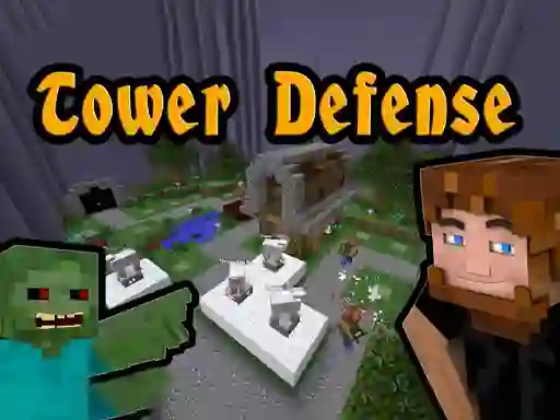Igra Minecraft Tower Defense spletu