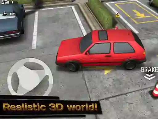 Igra Backyard car Parking spletu
