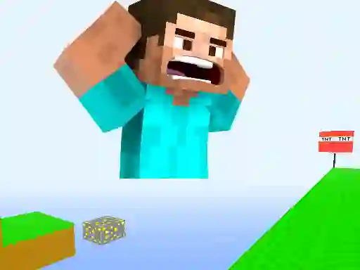 Igra Minecraft - Gold Steve spletu