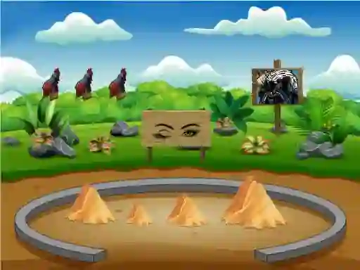 Igra Find the Ostrich tag spletu