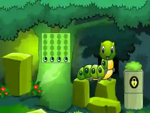 Igra Caterpillar Forest Escape spletu