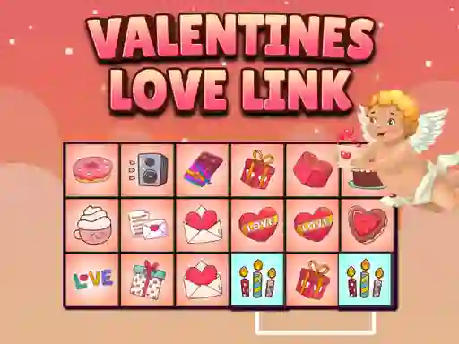 Igra Valentines Love Link spletu
