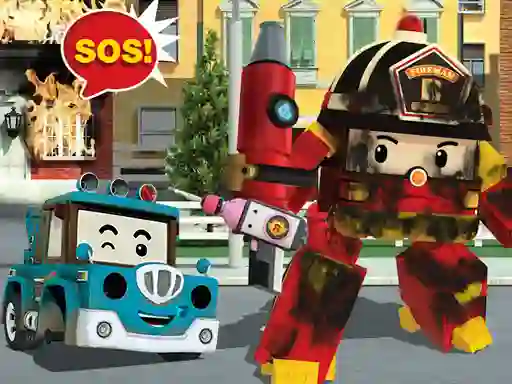 Igra Robot Car Emergency Rescue 2 spletu
