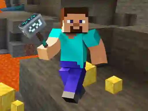 Igra Minecraft Hidden Golden Blocks spletu