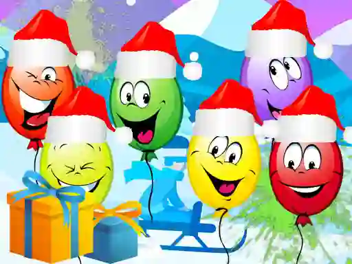 Igra Christmas Balloons Bursting spletu