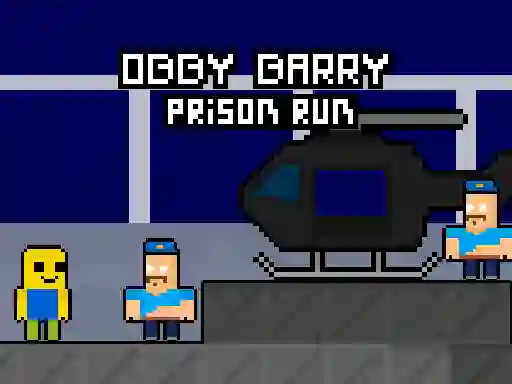 Igra Obby Barry Prison Run spletu