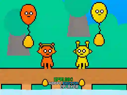 Igra Sprunki Happy Easter 2Player spletu