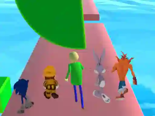 Igra Fun Race 3D baldi's basics spletu