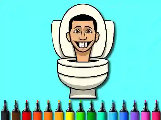 Igra Color Skibidi Toilet spletu
