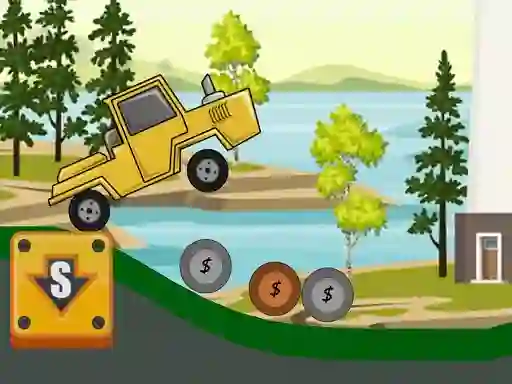 Igra Hill Climb Tractor 2D spletu