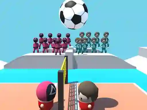 Igra Volley Squid Gamer spletu