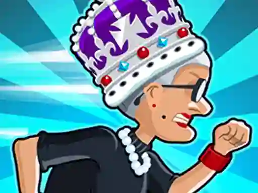 Igra Angry Granny Run: London spletu